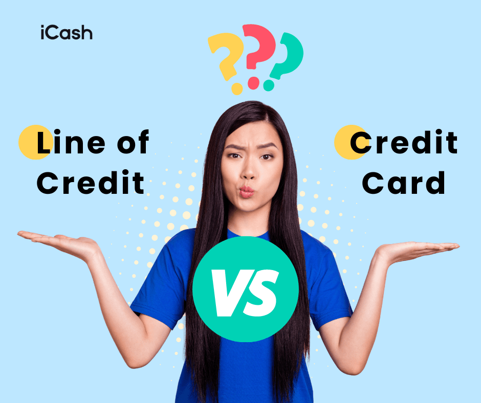 difference between line of credit vs. credit card difference between line of credit vs. credit card