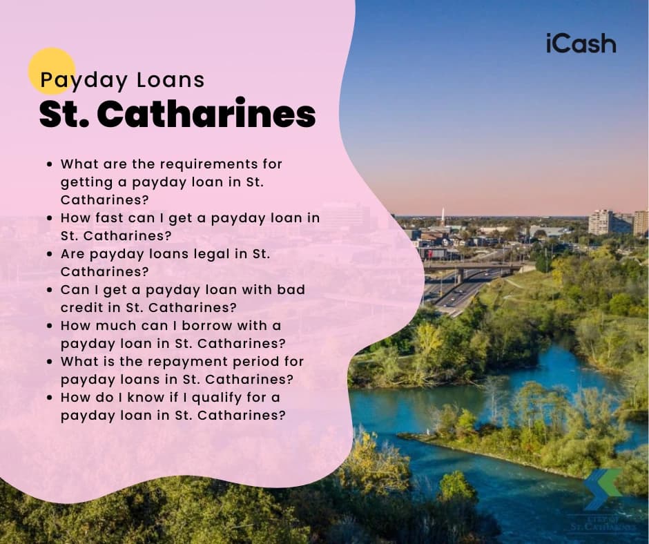 Payday Loans in St. Catharines Payday Loans St. Catharines